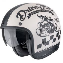 CASCO SCORPION BELFAST EVO DRIVE FAST MATT CREAM/BLACK