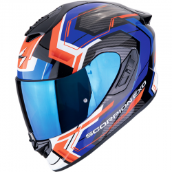 CASCO SCORPION EXO-1400 EVO II AIR LINART BLACK/BLUE/RED