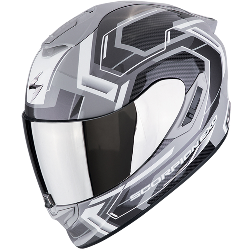 CASCO SCORPION EXO-1400 EVO II AIR LINART GREY/WHITE