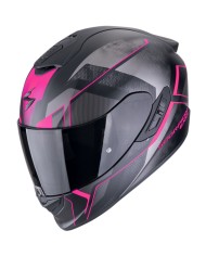 CASCO SCORPION EXO-1400 EVO II AIR INTENSIO BLACK MATT/PINK