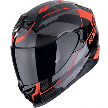 CASCO SCORPION EXO-520 EVO AIR LENA BLACK/RED