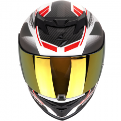 CASCO SCORPION EXO-520 EVO AIR LENA WHITE MATT/RED