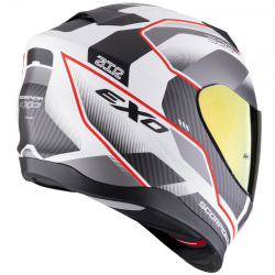 CASCO SCORPION EXO-520 EVO AIR LENA WHITE MATT/RED