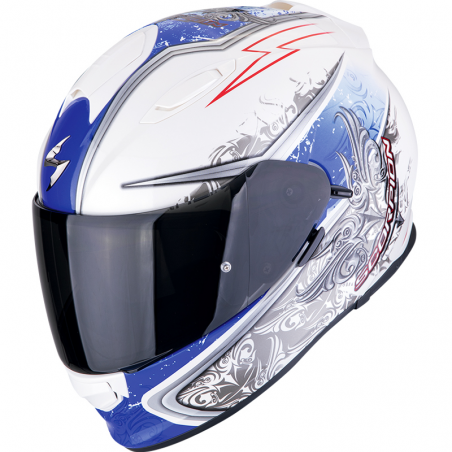 CASCO SCORPION EXO-491 RUN WHITE/BLUE