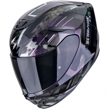 CASCO SCORPION EXO-391 CLUTTER NEGRO/CAMALEON