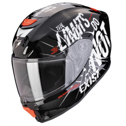 CASCO SCORPION EXO-JNR AIR BOUM NEGRO/BLANCO