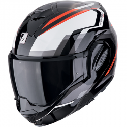 CASCO SCORPION EXO-TECH EVO FURIO BLACK/RED