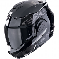 CASCO SCORPION EXO-TECH EVO TRAVELLER BLACK/WHITE