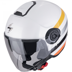 CASCO SCORPION EXO-CITY II BEE WHITE/YELLOW