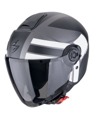 CASCO SCORPION EXO-CITY II BLUR SILVER MATT/BLACK/WHITE