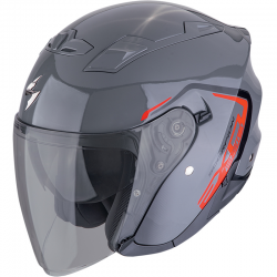 CASCO SCORPION EXO-230 CIT-E GREY/RED