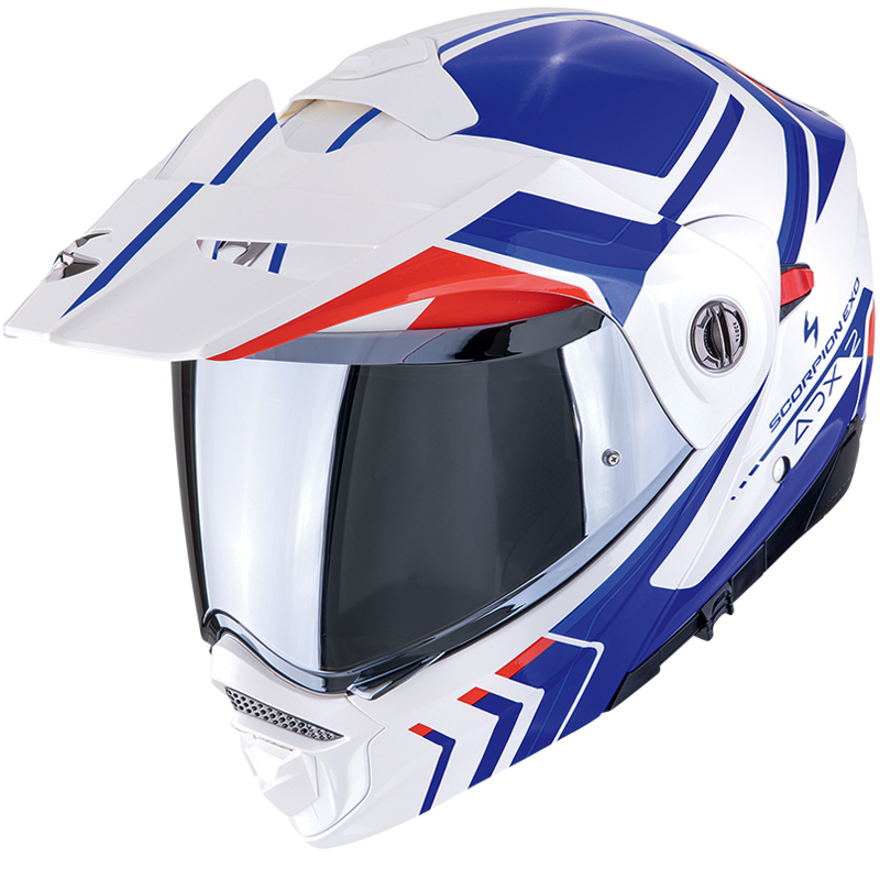 CASCO SCORPION ADX-2 LEWIS WHITE/BLUE/RED