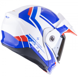 CASCO SCORPION ADX-2 LEWIS WHITE/BLUE/RED