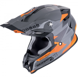 CASCO SCORPION VX-16 EVO AIR ROD GREY/ORANGE