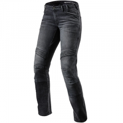 PANTALONES VAQUEROS REVIT MOTO LADY NEGRO