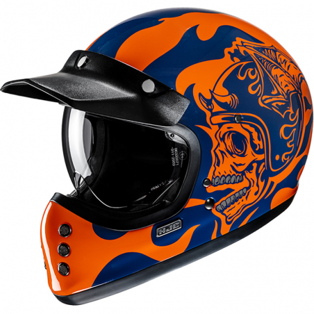 CASCO HJC V60 FLAME MC27