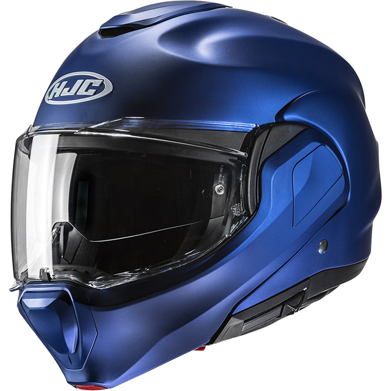 CASCO HJC F100 SEMI FLAT METALLIC BLUE