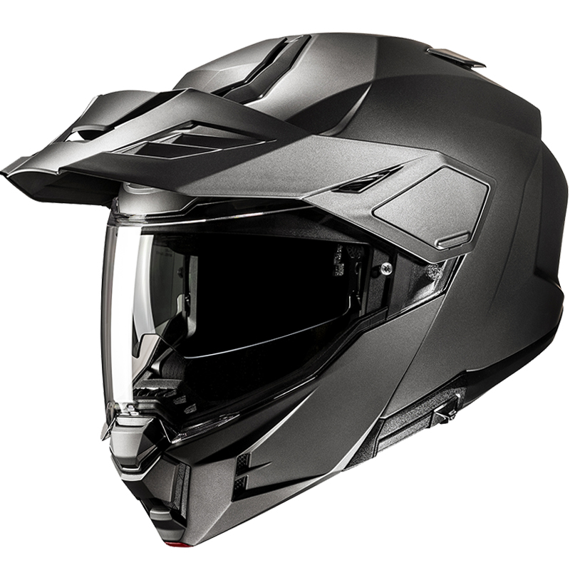 CASCO HJC I80 MODULAR SEMI FLAT TITANIUM