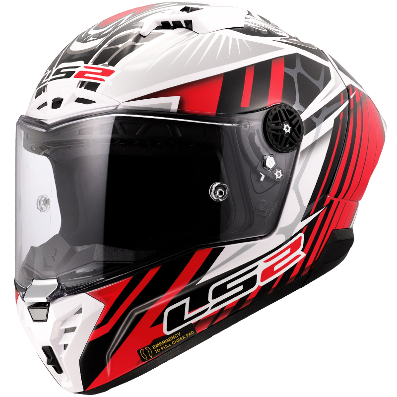 CASCO LS2 THUNDER CARBON GP AERO REPLICA PEROLARI