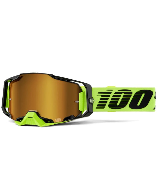 GAFAS 100% ARMEGA M2 AMARILLO / ORO ESPEJO