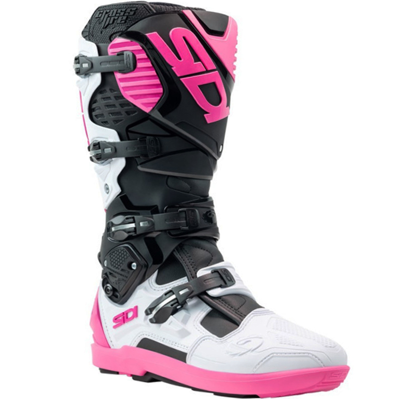 BOTAS SIDI CROSSFIRE 3 SRS BLACK/WHITE/PINK