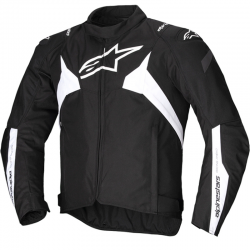 CHAQUETA-ALPINESTARS-T-JAWS V4 WP BLACK/WHITE