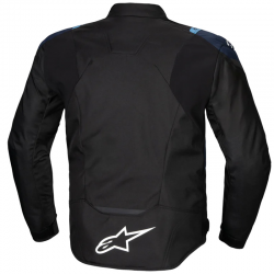 CHAQUETA ALPINESTARS T-JAWS V4 WP BLACK/DARK BLUE/BLITHE BLUE