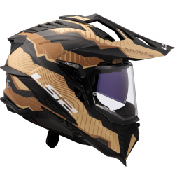 CASCO LS2 EXPLORER CARBON TRICK BROWN SAND