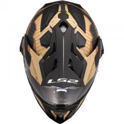 CASCO LS2 EXPLORER CARBON TRICK BROWN SAND