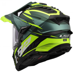 CASCO LS2 EXPLORER SPIRE GREEN/H-V YELLOW