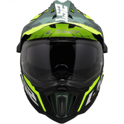 CASCO LS2 EXPLORER SPIRE GREEN/H-V YELLOW