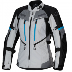 CHAQUETA ALPINESTARS STELLA BOGOTA PRO DRYSTAR LADY ICE GRAY/BLACK CYAN