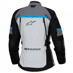 CHAQUETA ALPINESTARS STELLA BOGOTA PRO DRYSTAR LADY ICE GRAY/BLACK CYAN