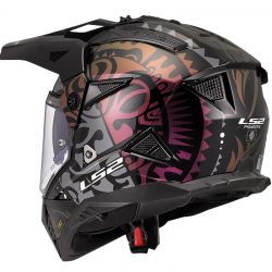 CASCO LS2 PIONEER II RANGI BLACK