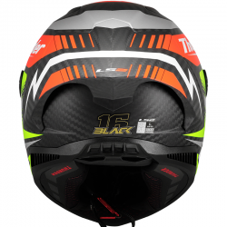 CASCO LS2 THUNDER CARBON GP AERO REPLICA BLACK