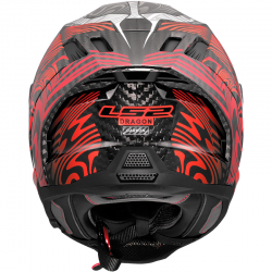 CASCO LS2 DRAGON ENTHUM CARBONO RED