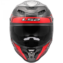 CASCO LS2 DRAGON ENTHUM CARBONO RED