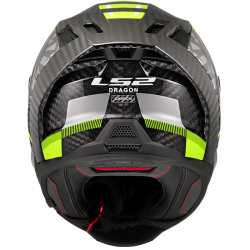 CASCO LS2 DRAGON TRAX CARBONO H-V YELLOW