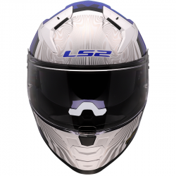 CASCO LS2 VECTOR II FREEDOM WHITE/SILVER