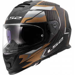 CASCO LS2 STORM II TRACKER BLACK/GOLD