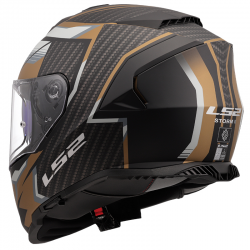 CASCO LS2 STORM II TRACKER BLACK/GOLD