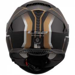 CASCO LS2 STORM II TRACKER BLACK/GOLD