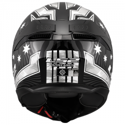 CASCO LS2 STREAM II GALDAM BLACK/WHITE