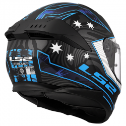 CASCO LS2 STREAM II GALDAM BLACK/BLUE