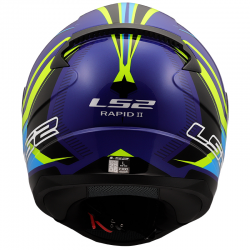 CASCO LS2 RAPID II FLITZ H-V YELLOW/BLUE