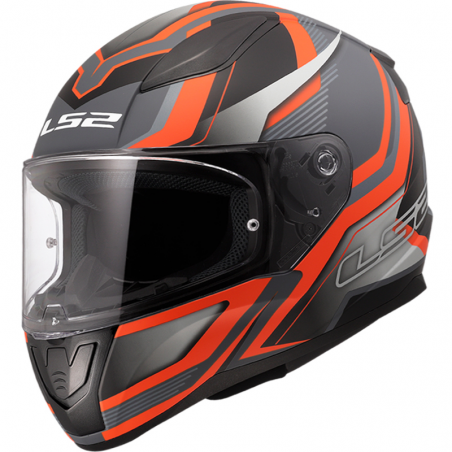 CASCO LS2 RAPID II FLITZ ORANGE/GREY