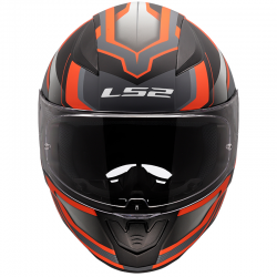 CASCO LS2 RAPID II FLITZ ORANGE/GREY