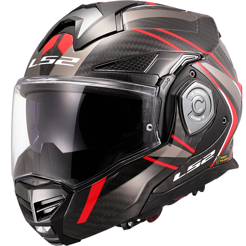 CASCO LS2 ADVANT X CARBON FUTURE II RED