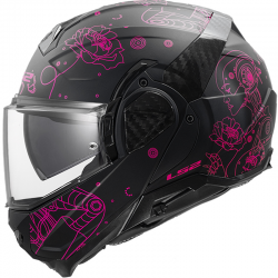 CASCO LS2 ADVANT II SOPHIA MODULAR BLACK/PINK