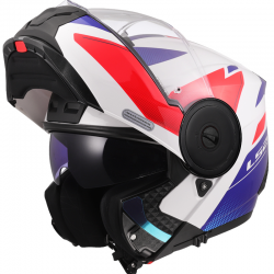 CASCO LS2 SCOPE II DURIA MODULAR WHITE/BLUE/RED